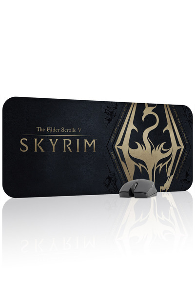 mousepad bastir لوحة ماوس الألعاب المطاطية المخيطة Skyrim مانع للانزلاق V3 - ...