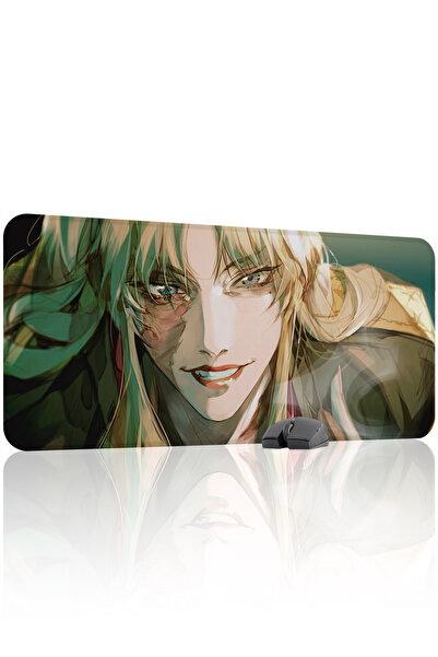 mousepad bastir لوحة ماوس بلاك لاجون مانع للانزلاق مطاطية مخيطة V3 - 90x40 XX...