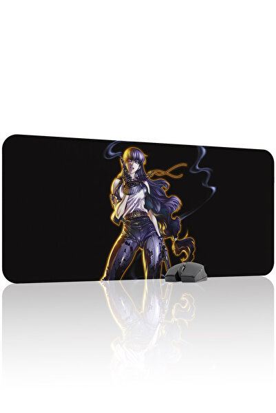 mousepad bastir لوحة ماوس بلاك لاجون مانع للانزلاق مطاطية مخيطة V5 - 90x40 XX...