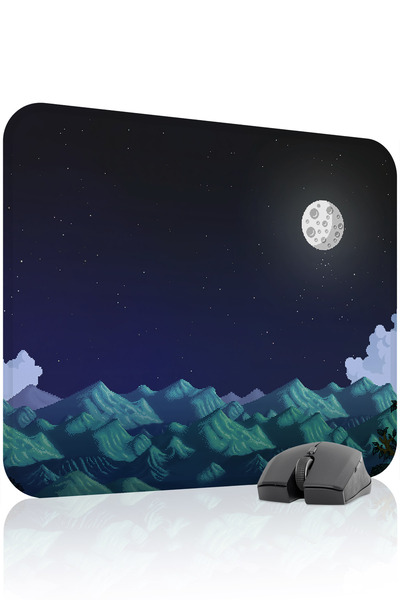 mousepad bastir لوحة ماوس الألعاب المطاطية المخيطة من تيراريا مانع للانزلاق V...