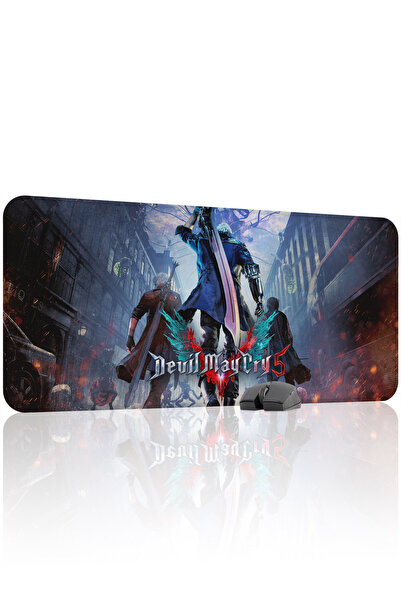 mousepad bastir لوحة ماوس للألعاب من ديفيل ماي كراي مانع للانزلاق مصنوعة من ا...