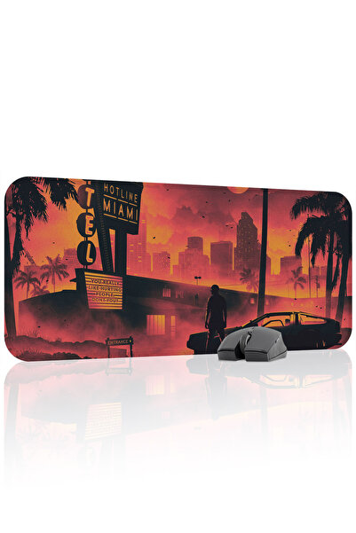 mousepad bastir Hotline Miami Non-Slip Stitched Rubber Gaming Mousepad V2 - 7...