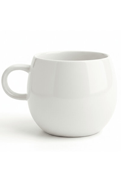 AKDC Luhpar white Solid Matt Ceramic Coffee & Tea Mug – 500 ml