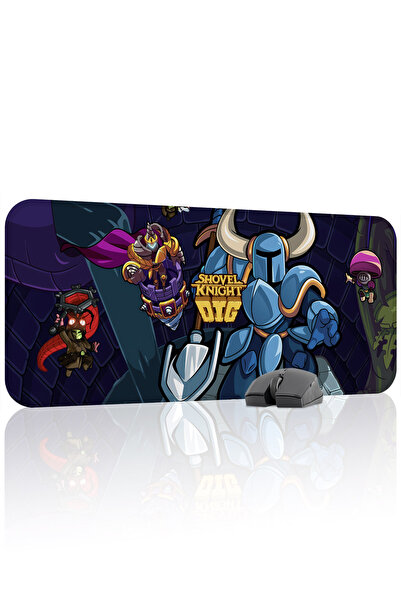 mousepad bastir لوحة ماوس الألعاب المطاطية Shovel Knight مانع للانزلاق Dikişl...