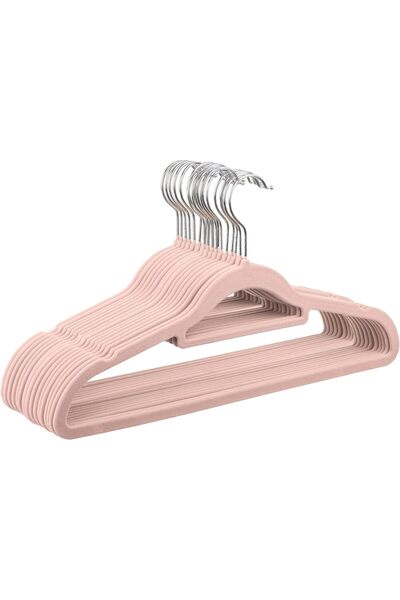 Feelings Velvet Hanger (PINK, Pack Of 24)