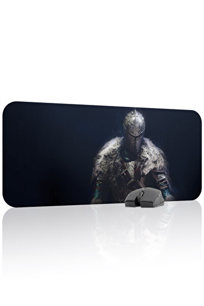 mousepad bastir لوحة ماوس الألعاب المطاطية ذات الخياطة المطاطية Dark Souls ما...