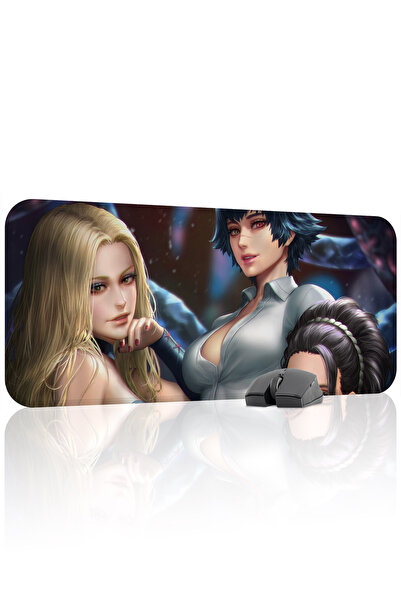 mousepad bastir لوحة ماوس للألعاب من ديفيل ماي كراي مانع للانزلاق مصنوعة من ا...