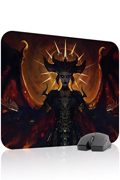 mousepad bastir Diablo Protivklizno prošivena gumena gamerska podloga za miša...