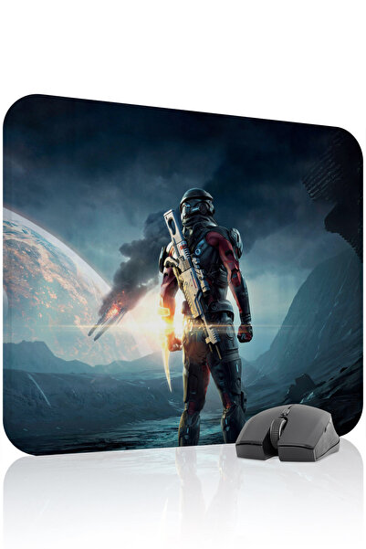 mousepad bastir لوحة ماوس الألعاب المطاطية Mass Effect مانع للانزلاق V3 - 48X...