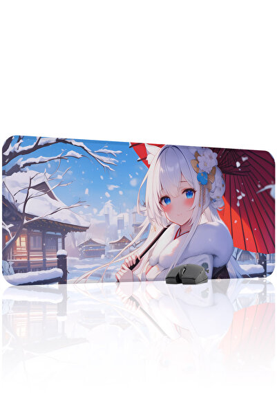 mousepad bastir Azur Lane Αντιολισθητικό Ραμμένο λαστιχένιο mousepad παιχνιδι...
