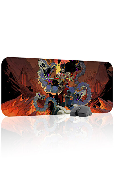mousepad bastir لوحة ماوس الألعاب المطاطية Hades مانع للانزلاق V1 - 70x30 XL ...