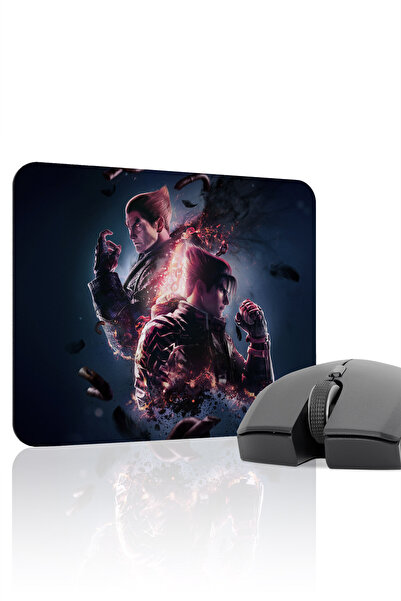 mousepad bastir لوحة ماوس الألعاب المطاطية المخيطة من تيكن مانع للانزلاق V2 -...