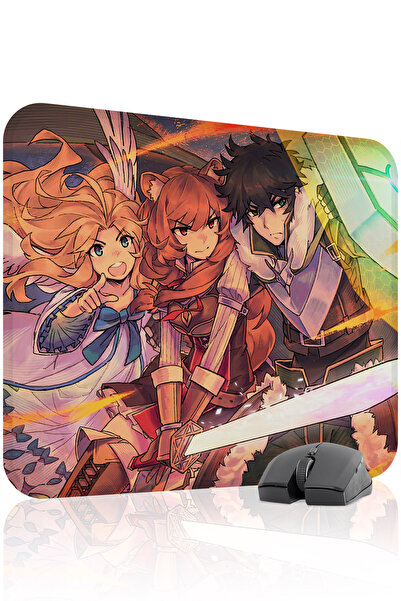 mousepad bastir The Rising of the Shield Hero Stitched Rubber Gaming Mousepad...