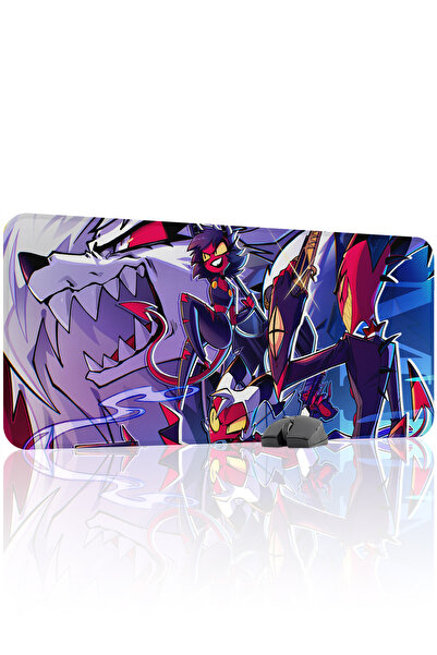 mousepad bastir Helluva Boss Kaymaz Dikişli Kauçuk Oyuncu Mousepad V1 - 90x40...