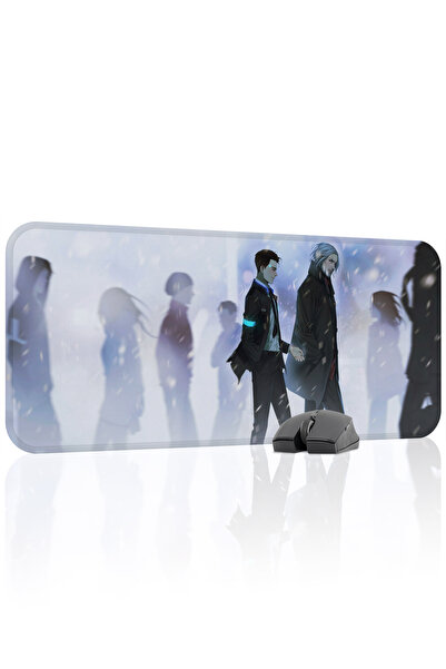 mousepad bastir Detroit Become Human Stitched Rubber Gaming Mousepad V2 - 70X...