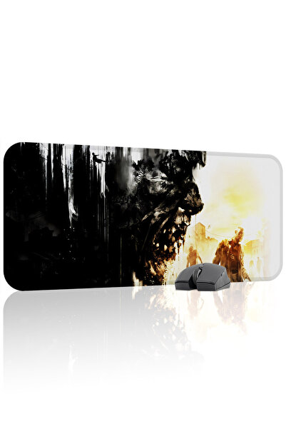 mousepad bastir لوحة ماوس الألعاب المطاطية المخيطة Dying Light مانع للانزلاق ...