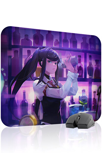 mousepad bastir لوحة ماوس الألعاب المطاطية VA-11 Hall-A مانع للانزلاق V4 - 48...