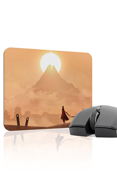 mousepad bastir لوحة ماوس الألعاب المطاطية المخيطة Journey مانع للانزلاق V3 -...