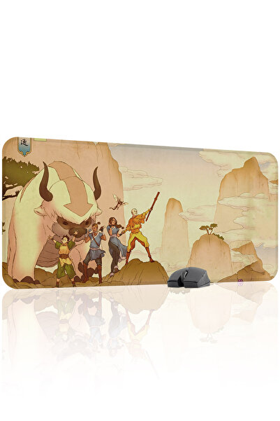 mousepad bastir لوحة ماوس ألعاب أفاتار سون إير ميكر من المطاط المخيط V3 - 90x...