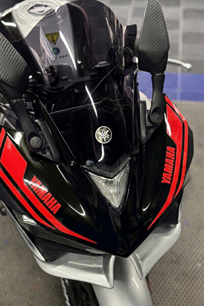 Banxtre YAMAHA R25 için Kafa Detay Sticker Seti (2014-2018) Modeller Yılların...