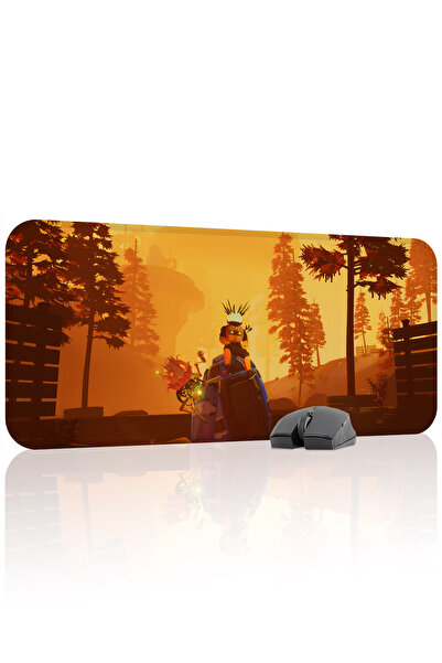 mousepad bastir لوحة ماوس الألعاب المطاطية المخيطة من Risk of Rain مانع للانز...