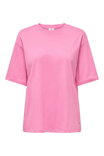 ONLY JDY Γυναικείο μπλουζάκι με στρογγυλή λαιμόκοψη σε ροζ χρώμα - 15366305