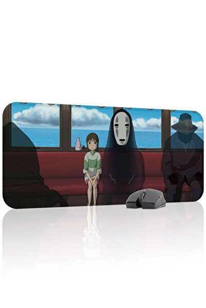 mousepad bastir لوحة ماوس الألعاب المطاطية المخيطة من نوع Spirited Away مانع ...