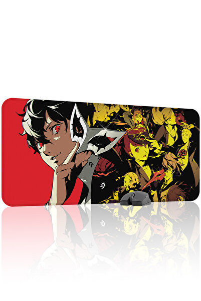 mousepad bastir لوحة ماوس للألعاب من المطاط المخيط من بيرسونا 5 مانع للانزلاق...