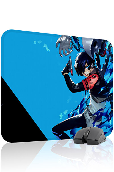 mousepad bastir Persona 3 مانع للانزلاق Dikişli Rubber Gaming Mousepad V3 - 4...