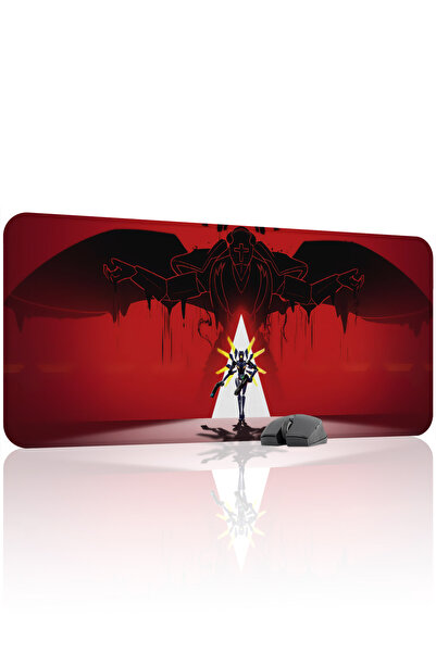 mousepad bastir Ultrakill مانع للانزلاق Dikişli Kauçuk Oyuncu Mousepad V5 - 9...