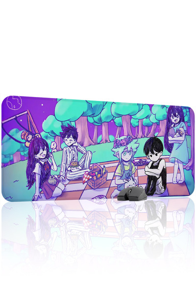 mousepad bastir Omori Non-Slip Stitched Rubber Gaming Mousepad V2 - 90X40 XXL...