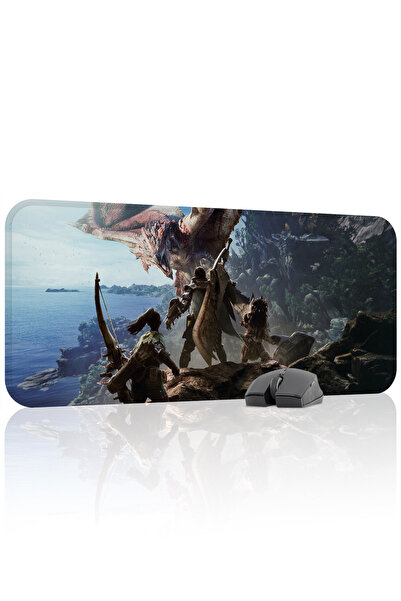 mousepad bastir Monster Hunter: World Stitched Rubber Gaming Mousepad V1 - 70...