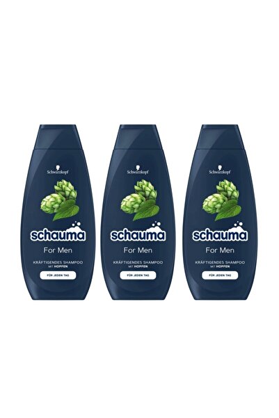 Schauma For Men, Shampoo for Men 400 ml X 3 Pieces