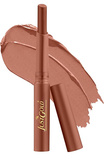 JUST GOLD Long Lasting Matte Finish Creamy Matte Lipstick - JG LL (02 - Natural)