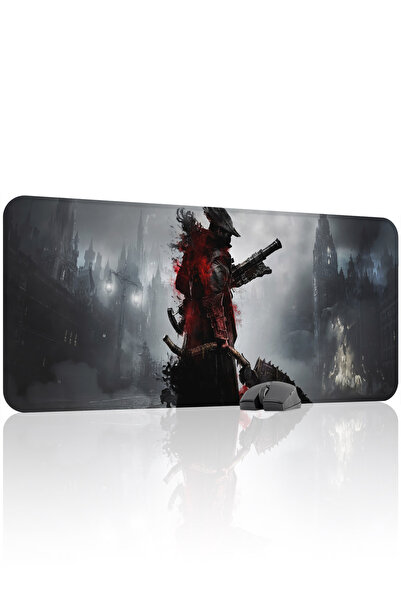 mousepad bastir لوحة ماوس الألعاب المطاطية ذات مانع للانزلاق خياطة من Bloodbo...