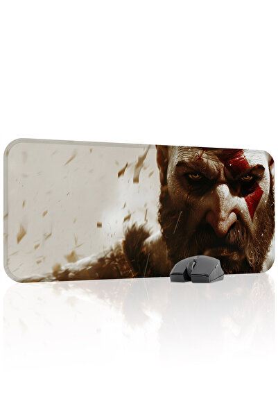 mousepad bastir لوحة ماوس للألعاب من God Of War مانع للانزلاق مصنوعة من المطا...