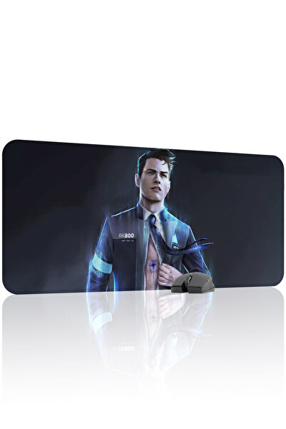 mousepad bastir Detroit Become Human Stitched Rubber Gaming Mousepad V3 - 90X...
