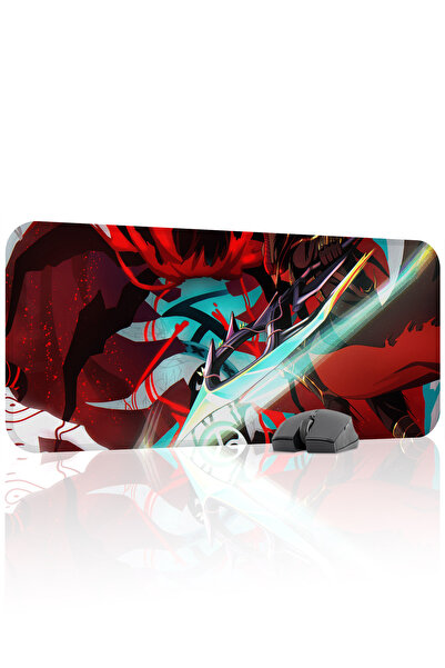 mousepad bastir لوحة ماوس الألعاب المطاطية المخيطة Gurren Lagann مانع للانزلا...
