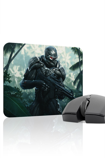 mousepad bastir لوحة ماوس الألعاب المطاطية المخيطة Crysis مانع للانزلاق V2 - ...