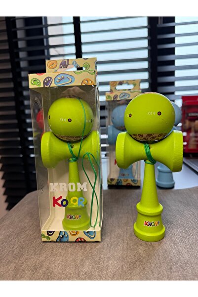 PlayFun KENDAMA MODEL NOU 2026 Verde Electric