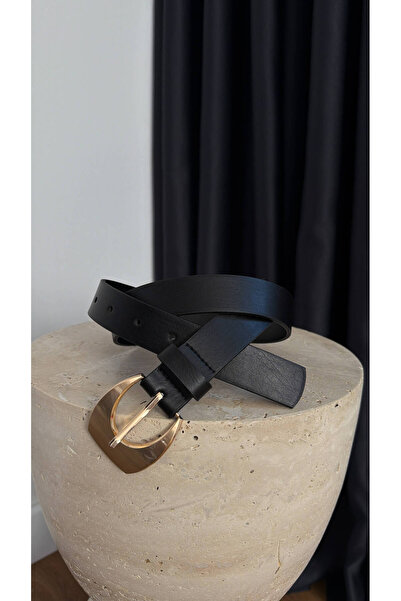BİRCANÇİL Negru curbat curea cu cataramă