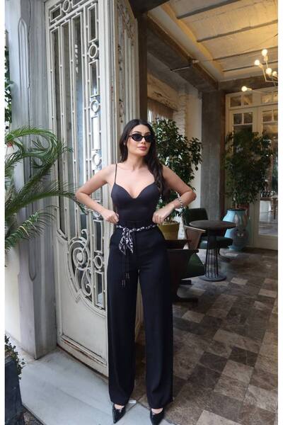 KECHİ WOMAN Linda Twil Fabric Accessory Pants