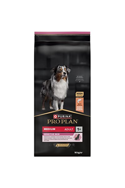 PURINA NESTLE Hrană pentru câini PURINA PRO PLAN Sensitive Skin Medium, Somon, 10 kg