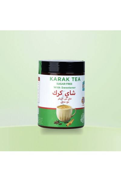 Dr. Eid Sugar-free Karak tea – sweetened with stevia and monk fruit – a healt...