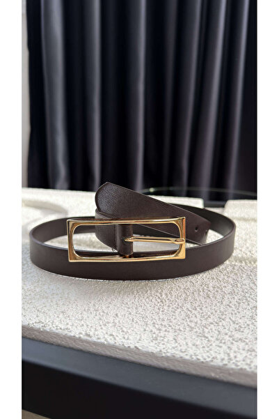 BİRCANÇİL Acı Kahve Square Gold curea cu cataramă