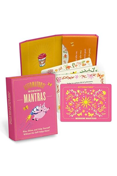 Knock Knock Affirmators! Mantras (Morning) Card Deck