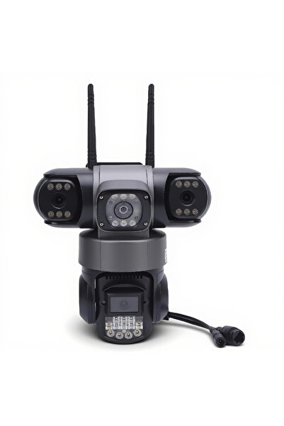 Kablosuz Güvenlik: 6MP 4G SIM Kartlı Kamera, Hareket Algılama, Gece Görüş ve Sesli Alarm Sistemi