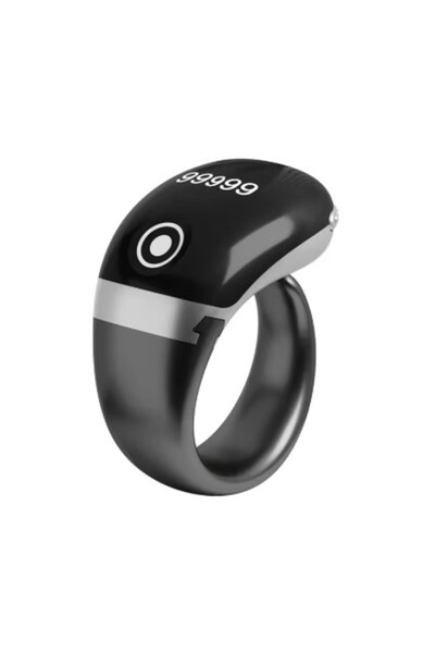 Generic Smart Digital Tasbih Ring | 3-in-1 Adjustable Size Zikr Counter with ...