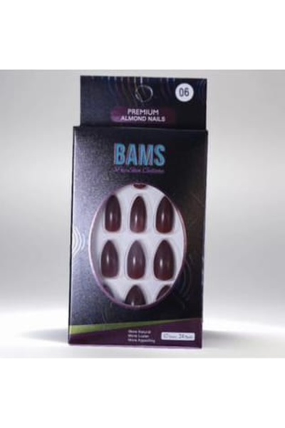 BAMS POP SKIN CULTURE بامز | أظافر لوز فاخرة | BN06