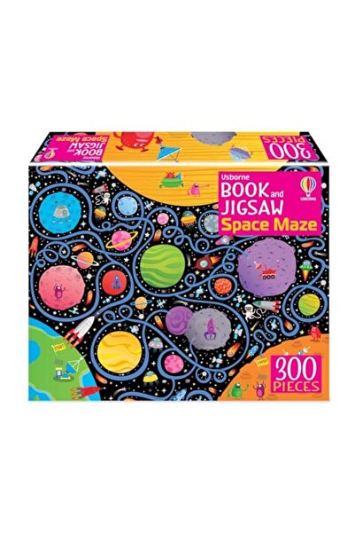 Usborne Book and Jigsaw Space Maze